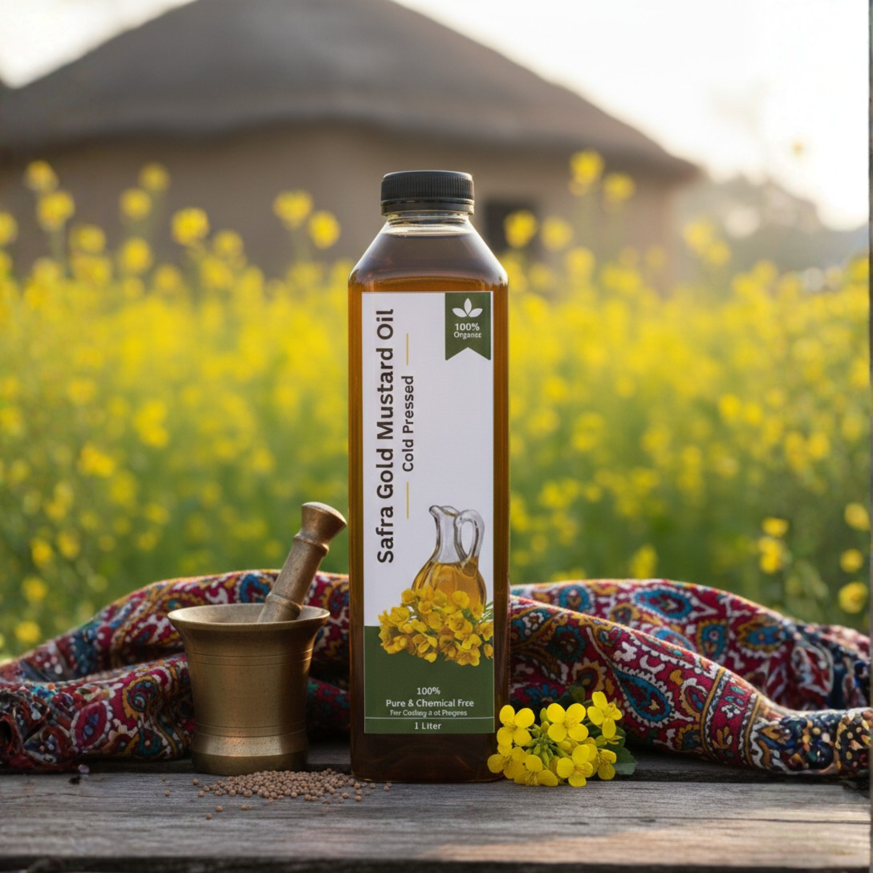 Cold-Pressed Mustard Oil